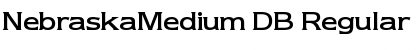 Download NebraskaMedium DB Font Download NebraskaMedium DB Font