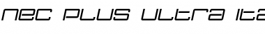 Download Nec plus ultra Font Download Nec plus ultra Font