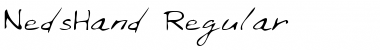 Download NedsHand Font Download NedsHand Font