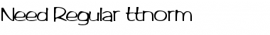 Download Need Font Download Need Font