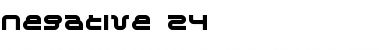 Download Negative 24 Font Download Negative 24 Font