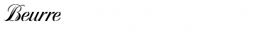 Download Beurre Font Download Beurre Font