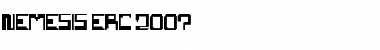 Download nemesis_erc_2007 Font Download nemesis_erc_2007 Font
