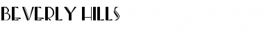 Download Beverly Hills Font Download Beverly Hills Font