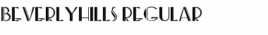 Download BeverlyHills Font Download BeverlyHills Font