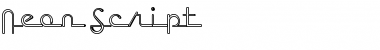 Download Neon Script Font Download Neon Script Font