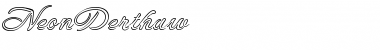Download NeonDerthaw Font Download NeonDerthaw Font