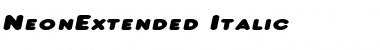 Download NeonExtended Font Download NeonExtended Font
