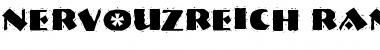 Download NervouzReich Font Download NervouzReich Font