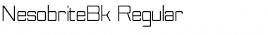 Download Nesobrite Font Download Nesobrite Font