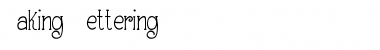 Download Making Lettering_DEMO Font Download Making Lettering_DEMO Font