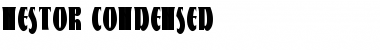 Download Nestor Condensed Font Download Nestor Condensed Font