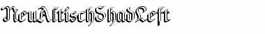 Download NeuAltischShadLeft Font Download NeuAltischShadLeft Font
