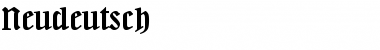 Download Neudeutsch Font Download Neudeutsch Font