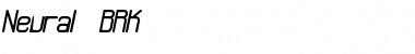 Download Neural (BRK) Font Download Neural (BRK) Font