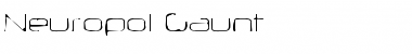 Download Neuropol Gaunt Font Download Neuropol Gaunt Font