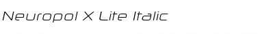 Download Neuropol X Lite Font Download Neuropol X Lite Font