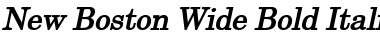 Download New Boston Wide Font Download New Boston Wide Font