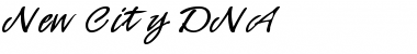 Download New City DNA Font Download New City DNA Font