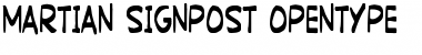 Download Martian Signpost Font Download Martian Signpost Font