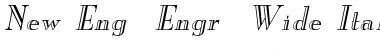 Download New Eng. Engr. Wide Font Download New Eng. Engr. Wide Font