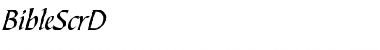 Download BibleScrD Font Download BibleScrD Font