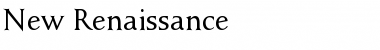 Download New Renaissance Font Download New Renaissance Font