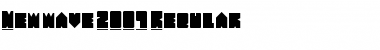 Download New wave 2009 Font Download New wave 2009 Font