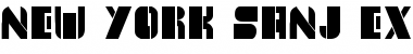 Download New York Sanj Font Download New York Sanj Font
