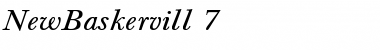 Download NewBaskervill 7 Font Download NewBaskervill 7 Font