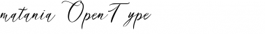 Download matania script Font Download matania script Font