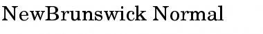 Download NewBrunswick Font Download NewBrunswick Font