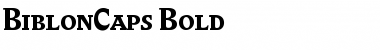 Download BiblonCaps Font Download BiblonCaps Font