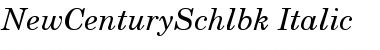 Download NewCenturySchlbk-Italic Font Download NewCenturySchlbk-Italic Font