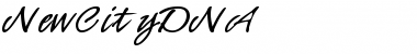 Download NewCityDNA Font Download NewCityDNA Font