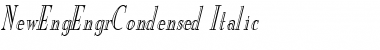 Download NewEngEngrCondensed Font Download NewEngEngrCondensed Font