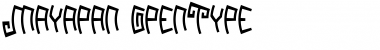 Download Mayapan Font Download Mayapan Font