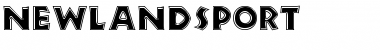 Download NewLandSport Font Download NewLandSport Font