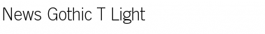 Download News Gothic T Light Font Download News Gothic T Light Font