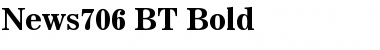 Download News706 BT Font Download News706 BT Font