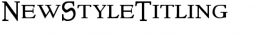 Download NewStyleTitling Font Download NewStyleTitling Font