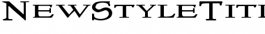 Download NewStyleTitlingWide Font Download NewStyleTitlingWide Font