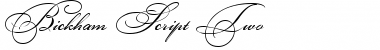 Download Bickham Script Two Font Download Bickham Script Two Font