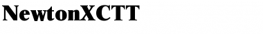 Download NewtonXCTT Font Download NewtonXCTT Font