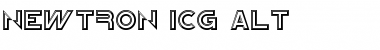 Newtron ICG Alt Regular Font