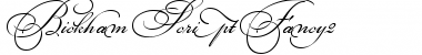 Download BickhamScriptFancy2 Font Download BickhamScriptFancy2 Font
