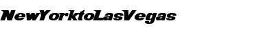 Download NewYorktoLasVegas Font Download NewYorktoLasVegas Font