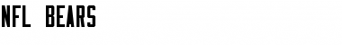 Download NFL Bears Font Download NFL Bears Font