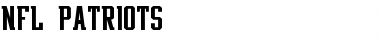 Download NFL Patriots Font Download NFL Patriots Font