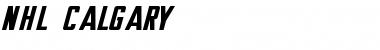 Download NHL Calgary Font Download NHL Calgary Font